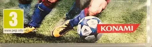 Pro Evolution Soccer 2011, the PEGI square on its front
