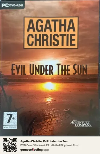 Agatha Christie: Evil Under the Sun Computer, United Kingdom box front