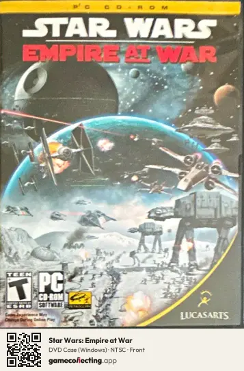 Star Wars: Empire at War Computer, NTSC box front