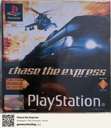 Chase the Express PlayStation, France box front