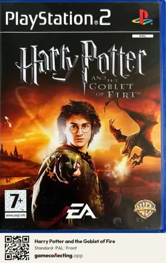 Harry Potter and the Goblet of Fire PlayStation 2, PAL box front