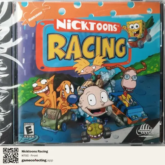 Nicktoons Racing Computer, NTSC box front