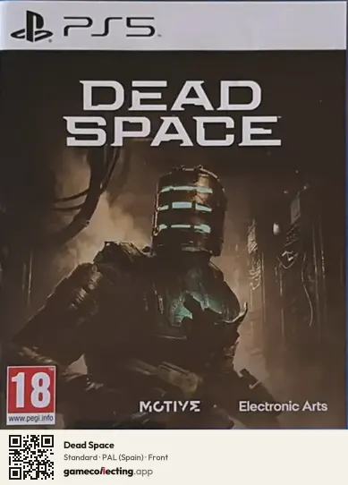 Dead Space PlayStation 5, Spain box front