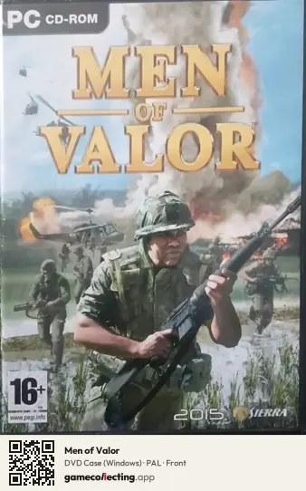 Men of Valor Computer, PAL box front