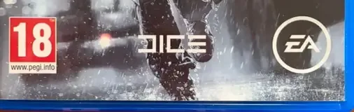 Battlefield 4, the PEGI square on its front