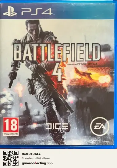 Battlefield 4 PlayStation 4, PAL box front