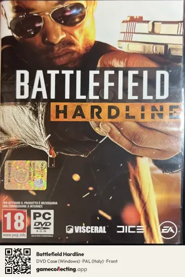 Battlefield Hardline Computer, Italy box front