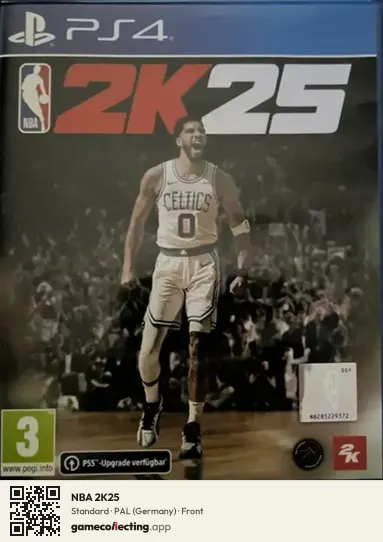 NBA 2K25 PlayStation 4, Germany box front