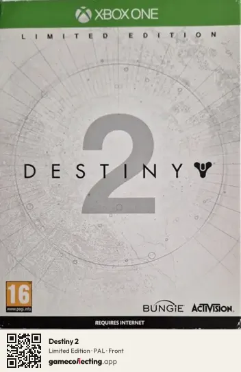 Destiny 2 Xbox One, PAL box front