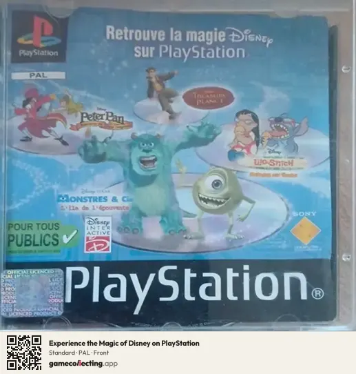 Experience the Magic of Disney on PlayStation PlayStation, PAL box front