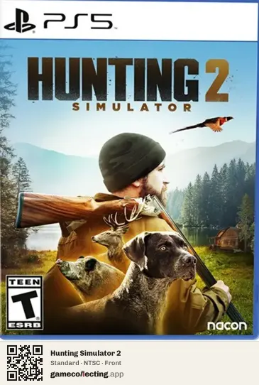 Hunting Simulator 2 PlayStation 5, NTSC box front