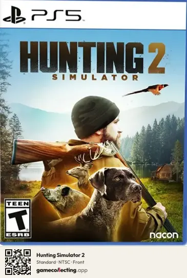 Hunting Simulator 2 PlayStation 5, NTSC box front