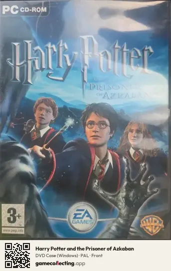 Harry Potter and the Prisoner of Azkaban Computer, PAL box front