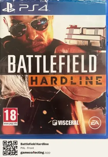 Battlefield Hardline PlayStation 4, PAL box front