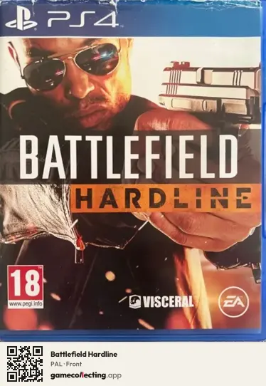 Battlefield Hardline PlayStation 4, PAL box front