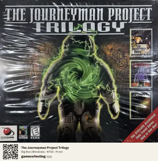 The Journeyman Project Trilogy Computer, NTSC box front