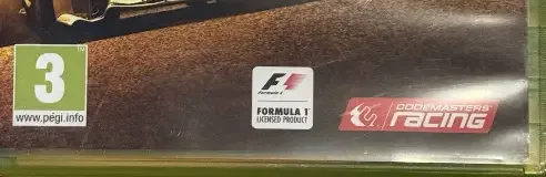 F1 2014, the PEGI square on its front