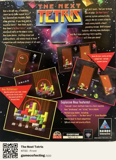 The Next Tetris Computer, NTSC box front