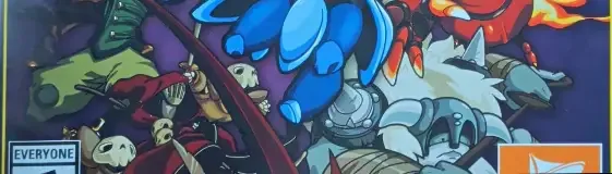 Shovel Knight, the ESRB box on its front