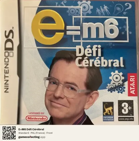 E=M6 Défi Cérébral Nintendo DS, France box front