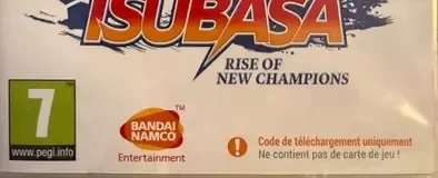 Captain Tsubasa: Rise of New Champions, the PEGI square on its front
