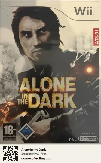 Alone in the Dark Nintendo Wii, PAL box front