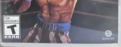 Big Rumble Boxing: Creed Champions, the ESRB box on its front