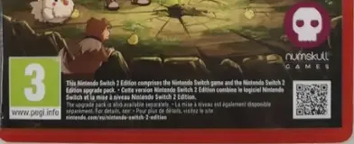 Harvest Moon: Echoes of Teradea, the PEGI square on its front