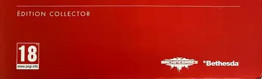 Wolfenstein II: The New Colossus, the PEGI square on its front