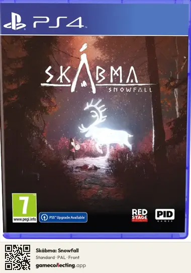 Skábma: Snowfall PlayStation 4, PAL box front