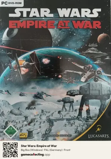 Star Wars: Empire at War Computer, Germany box front