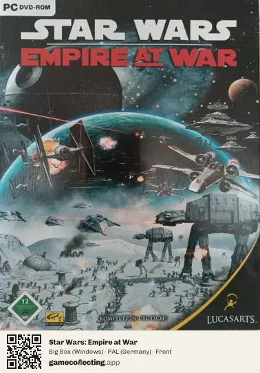 Star Wars: Empire at War Computer, Germany box front