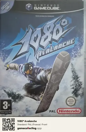 1080° Avalanche Nintendo GameCube, France box front
