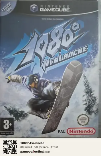 1080° Avalanche Nintendo GameCube, France box front