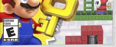 Mario vs. Donkey Kong, the ESRB box on its front
