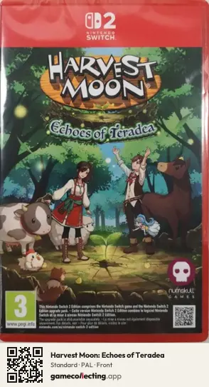 Harvest Moon: Echoes of Teradea Nintendo Switch 2, PAL box front