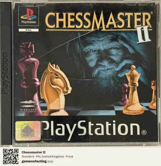 Chessmaster II PlayStation, United Kingdom box front