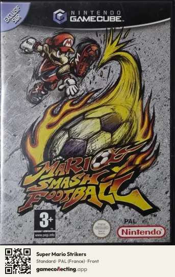 Super Mario Strikers Nintendo GameCube, France box front