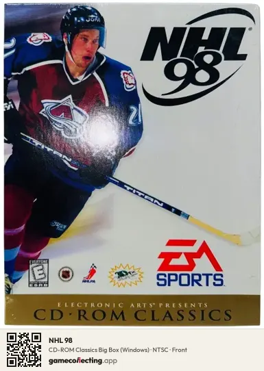 NHL 98 Computer, NTSC box front
