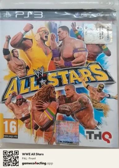 WWE All Stars PlayStation 3, PAL box front