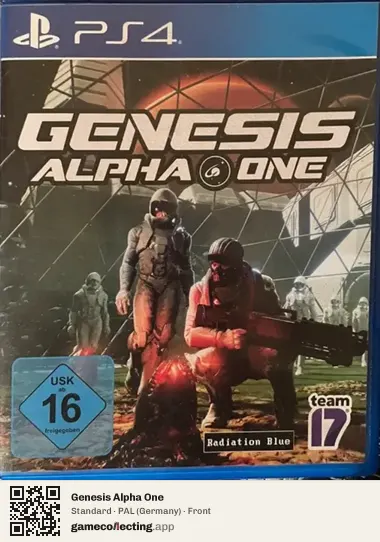 Genesis Alpha One PlayStation 4, Germany box front