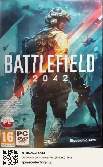 Battlefield 2042 Computer, Poland box front