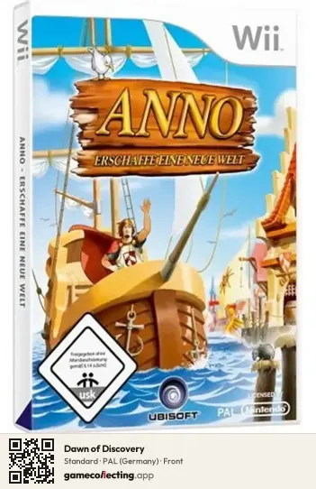 Dawn of Discovery Nintendo Wii, Germany box front