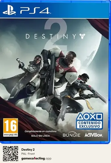 Destiny 2 PlayStation 4, PAL box front