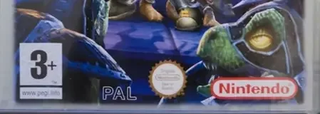 Star Fox Adventures, the PEGI square on its front