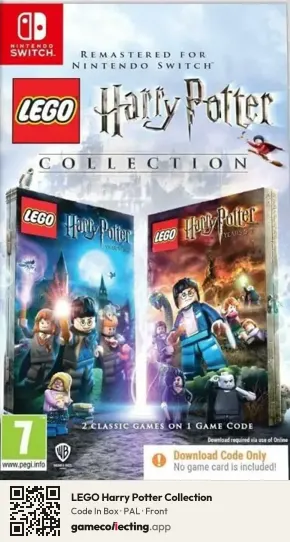 LEGO Harry Potter Collection Nintendo Switch, PAL box front