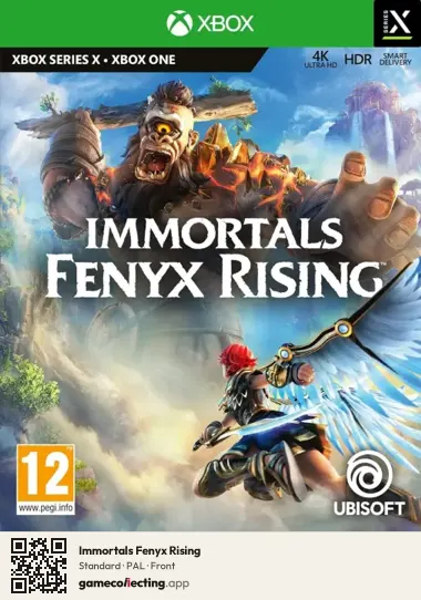Immortals Fenyx Rising Xbox Series X, PAL box front