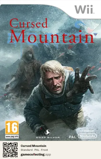 Cursed Mountain Nintendo Wii, PAL box front