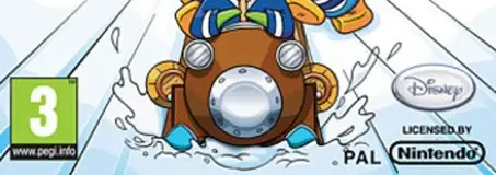 Club Penguin: Game Day!, the PEGI square on its front