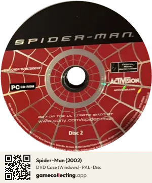 Spider-Man (2002) Computer, PAL disc